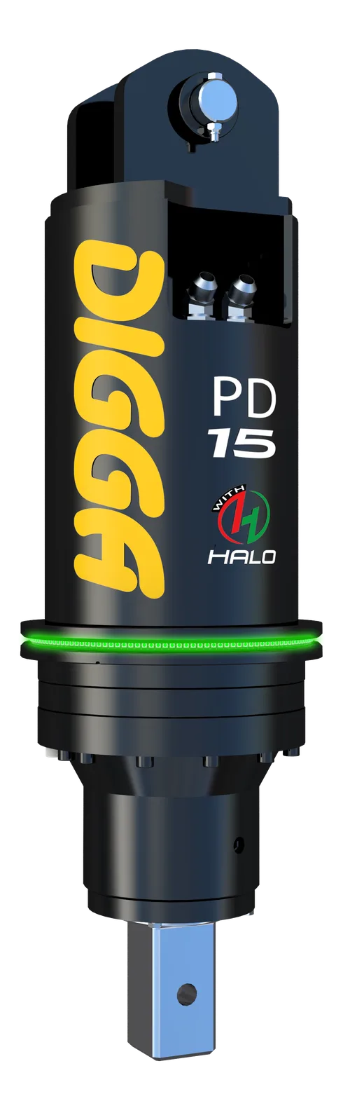 Digga PDH15 drivhuvud med HALO-övervakning